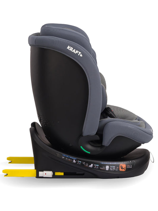 Kraft Grovy I-Size Oto Koltuğu 0-36 Kg (40-150 Cm) - Gri