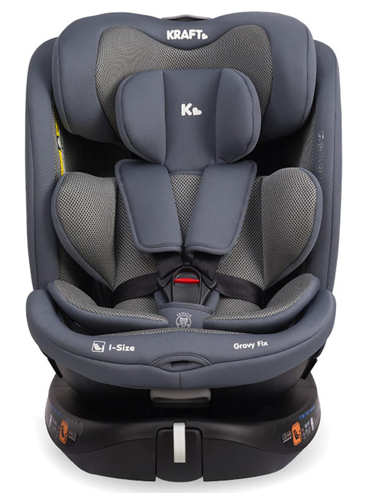 Kraft Grovy I-Size Oto Koltuğu 0-36 Kg (40-150 Cm) - Gri