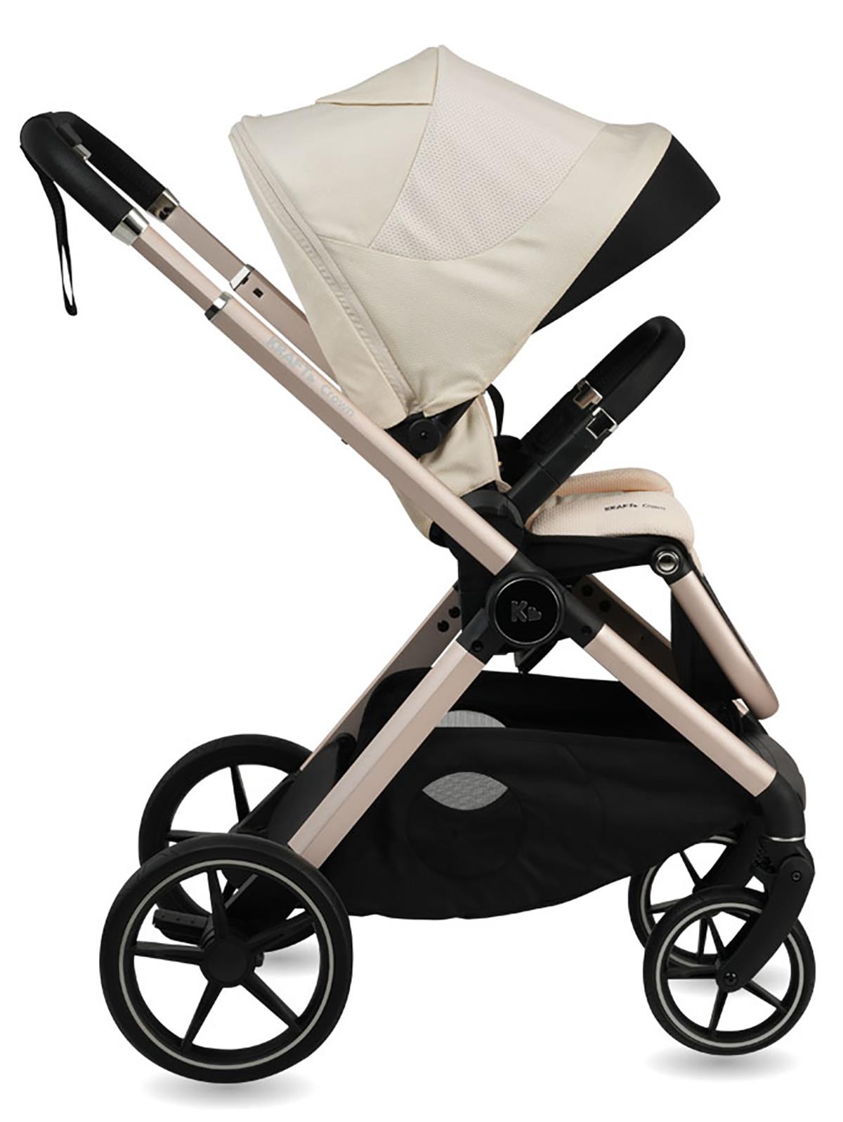 Kraft Crown Travel Sistem Bebek Arabası - Bej