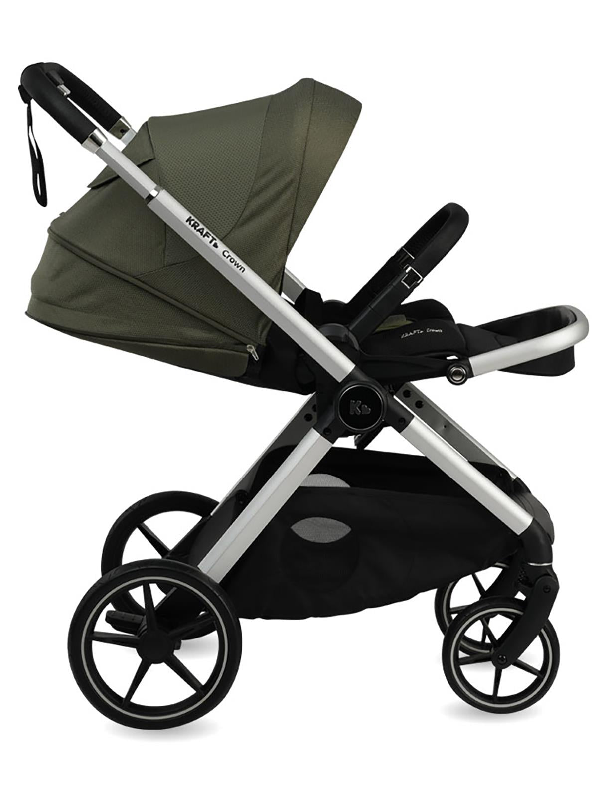 Kraft Crown Travel Sistem Bebek Arabası - Gri