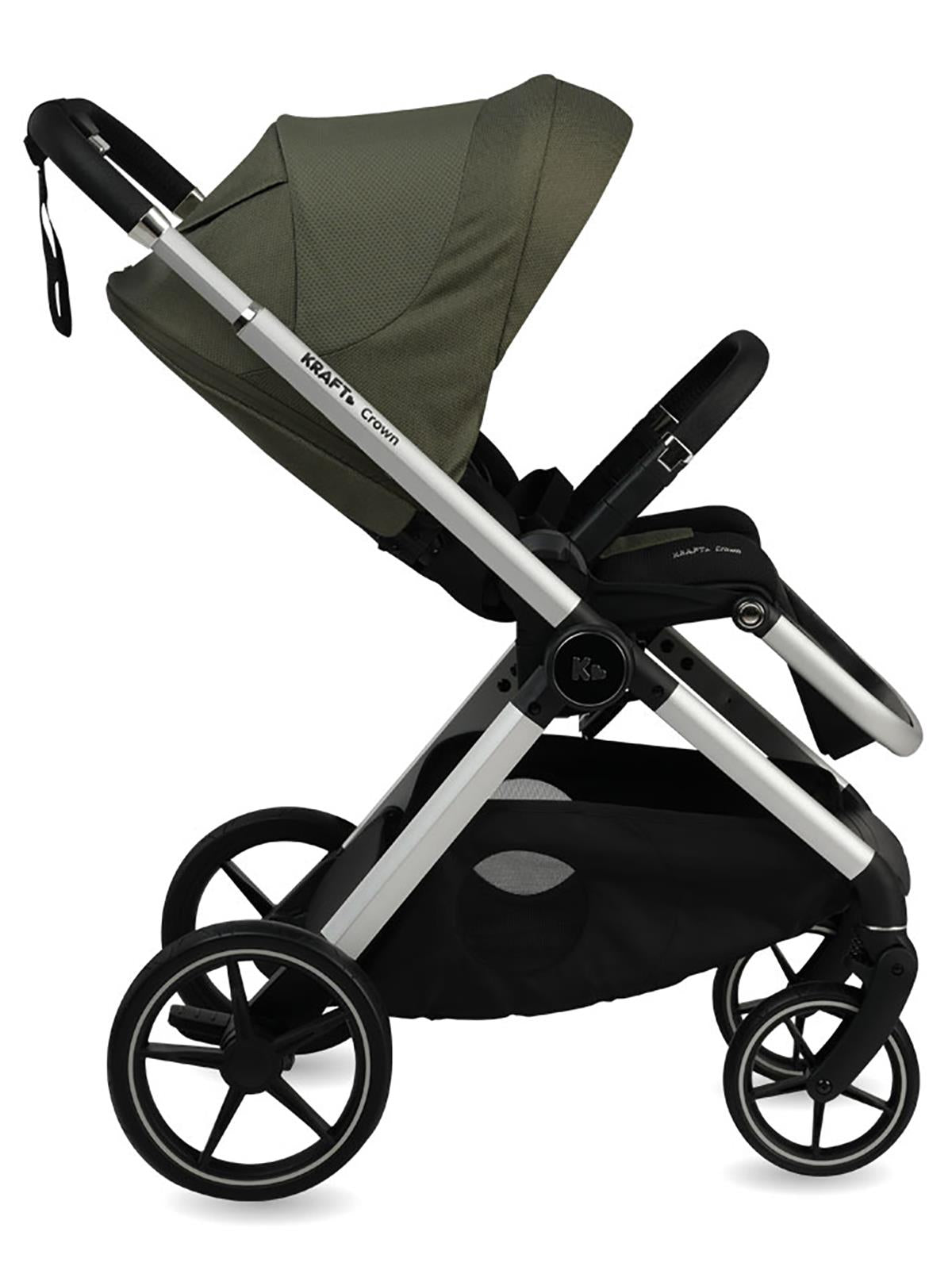 Kraft Crown Travel Sistem Bebek Arabası - Gri