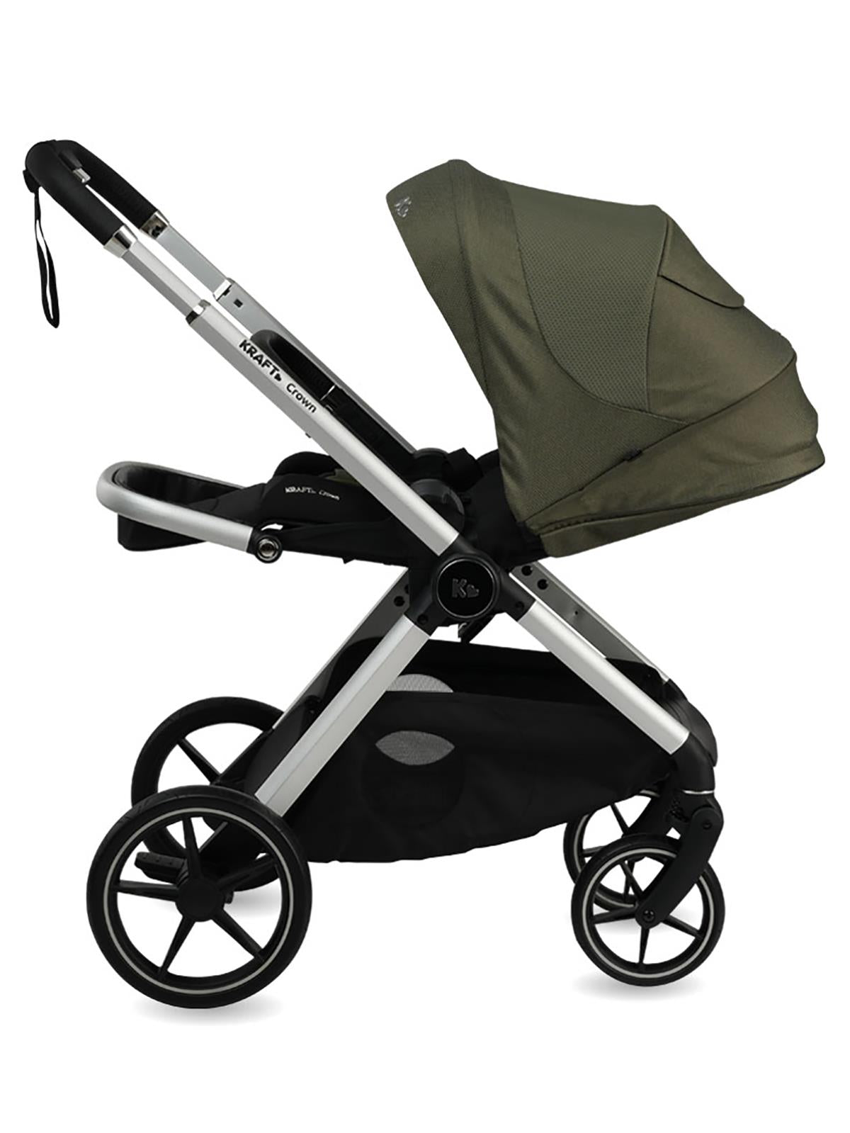 Kraft Crown Travel Sistem Bebek Arabası - Gri