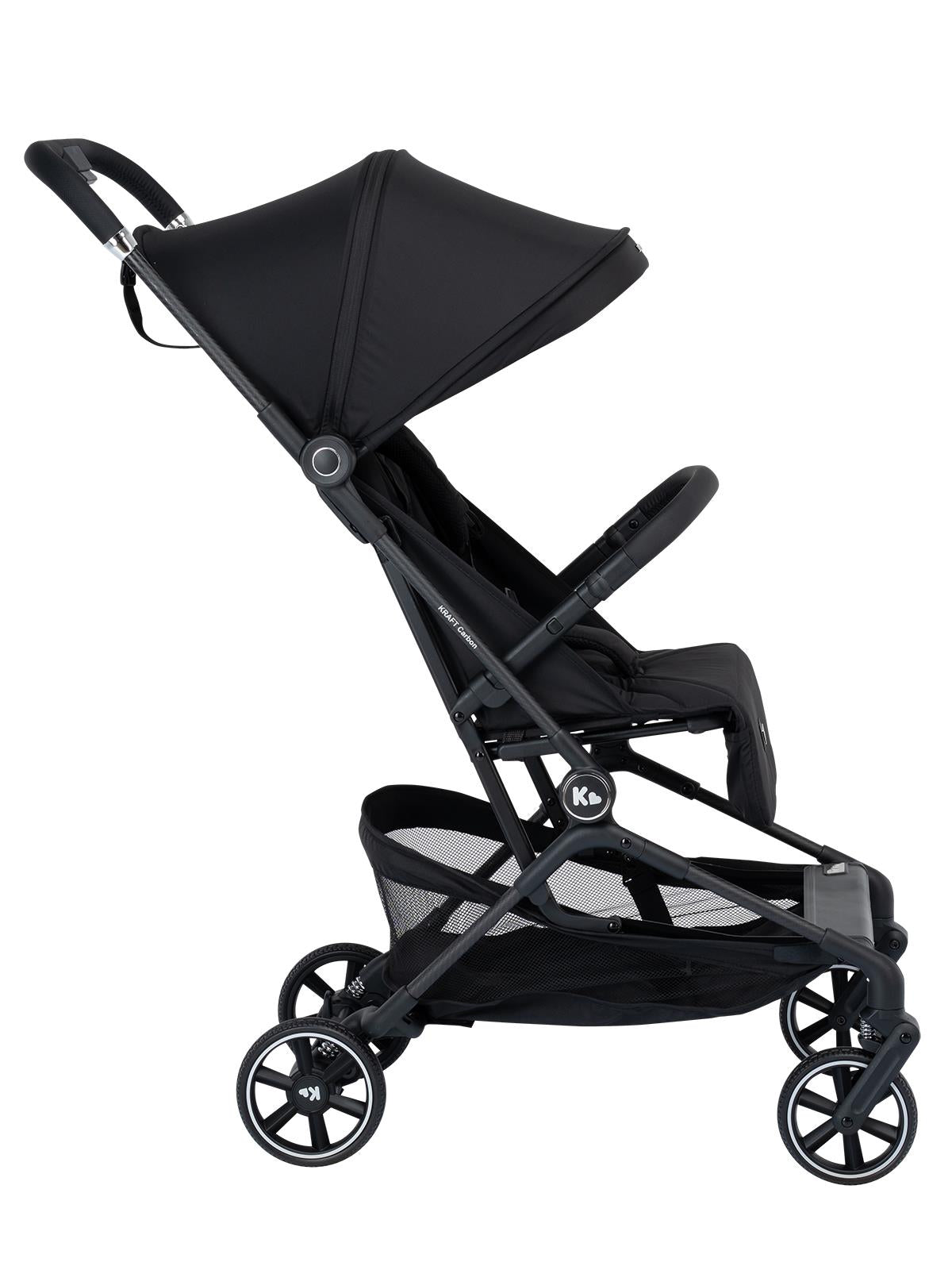 Kraft Carbon Kabin Bebek Arabası - Siyah