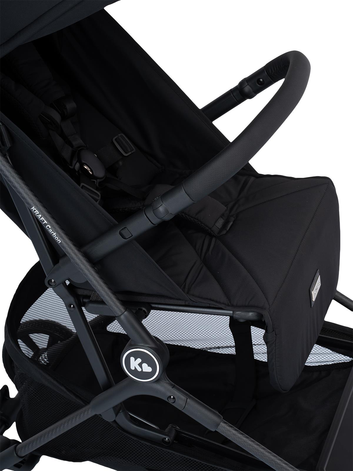Kraft Carbon Kabin Bebek Arabası - Siyah