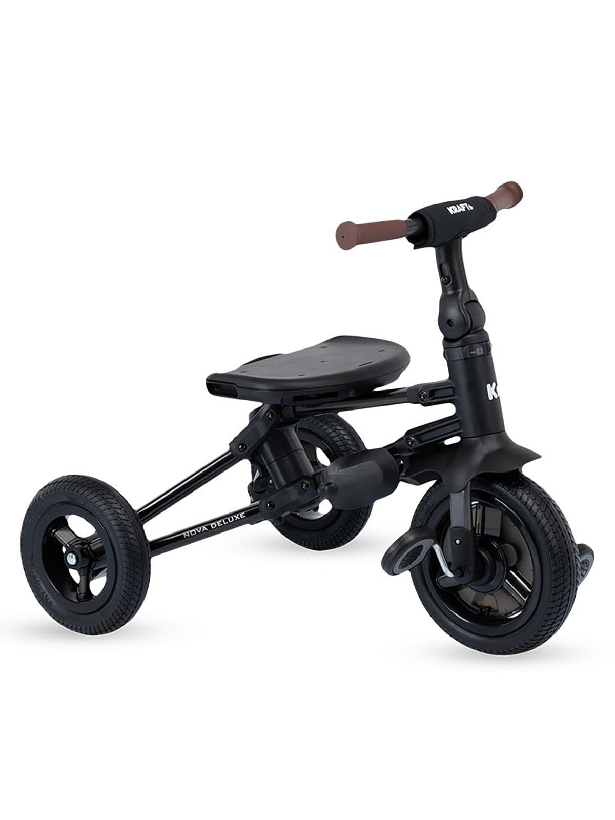 Kraft Nova Deluxe Qplay 5 in 1 Kaltanır Bisiklets - Siyah