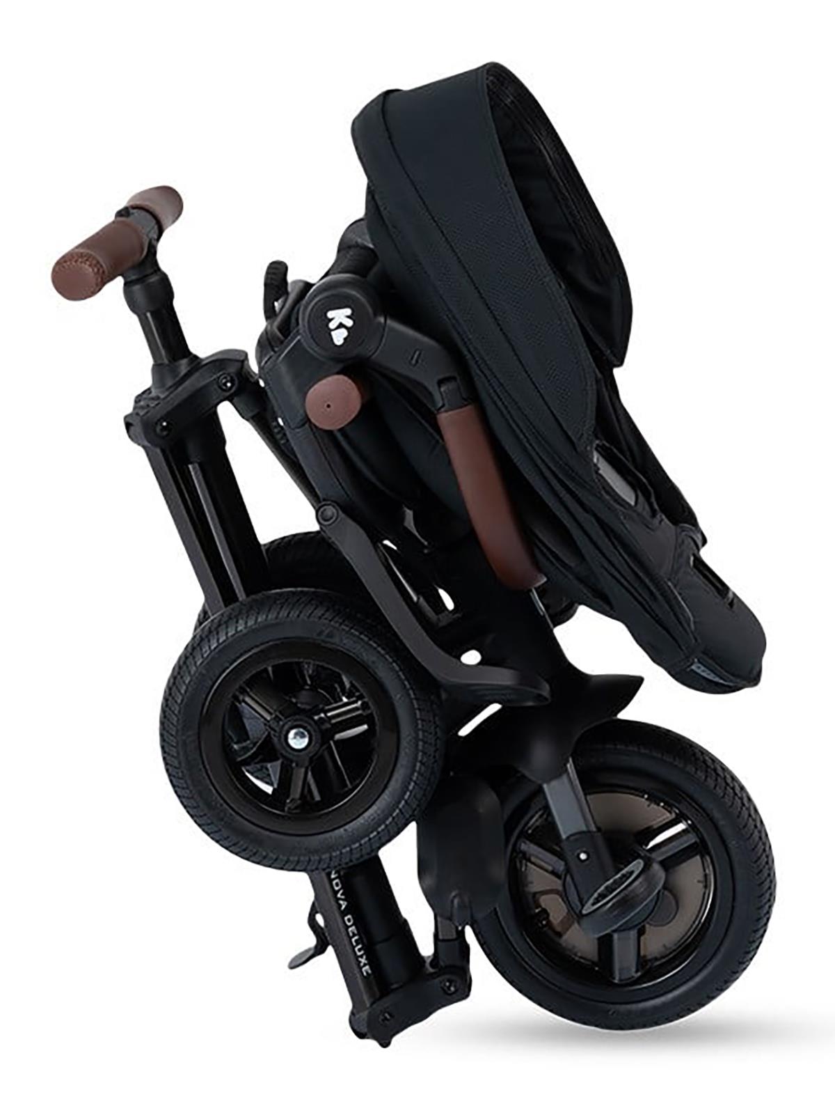 Kraft Nova Deluxe Qplay 5 in 1 Kaltanır Bisiklets - Siyah