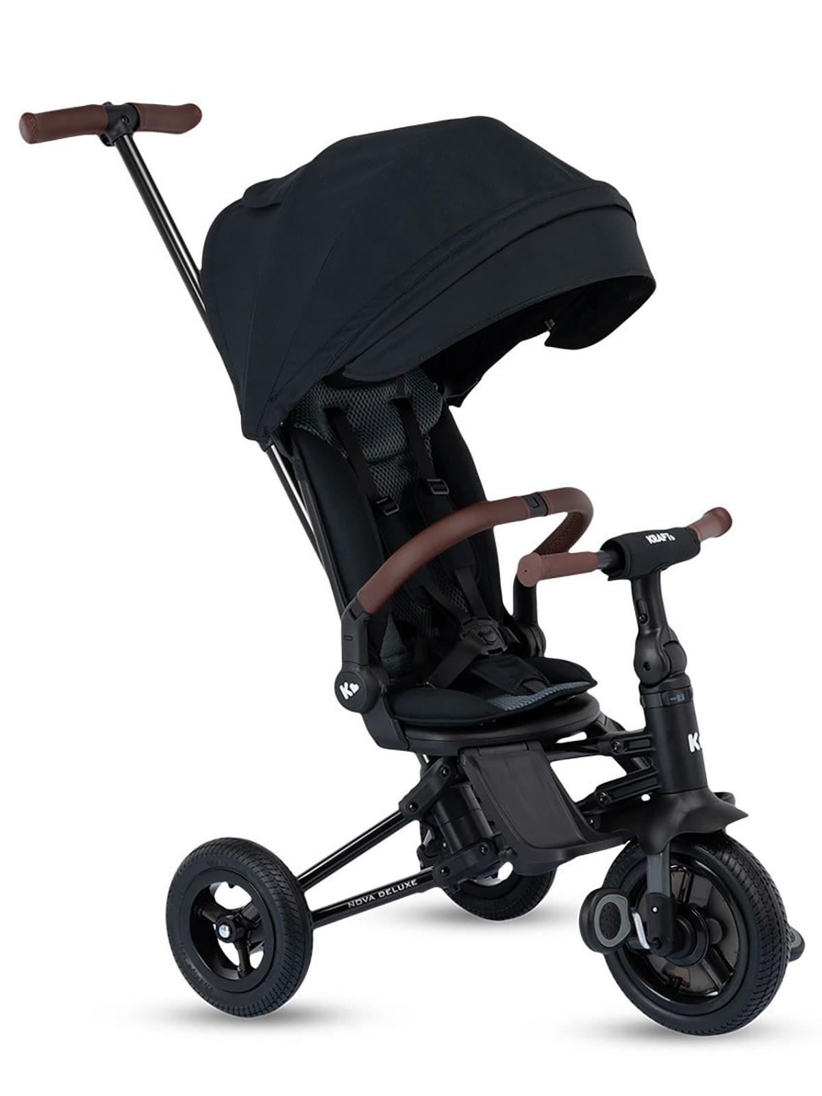 Kraft Nova Deluxe Qplay 5 in 1 Kaltanır Bisiklets - Siyah