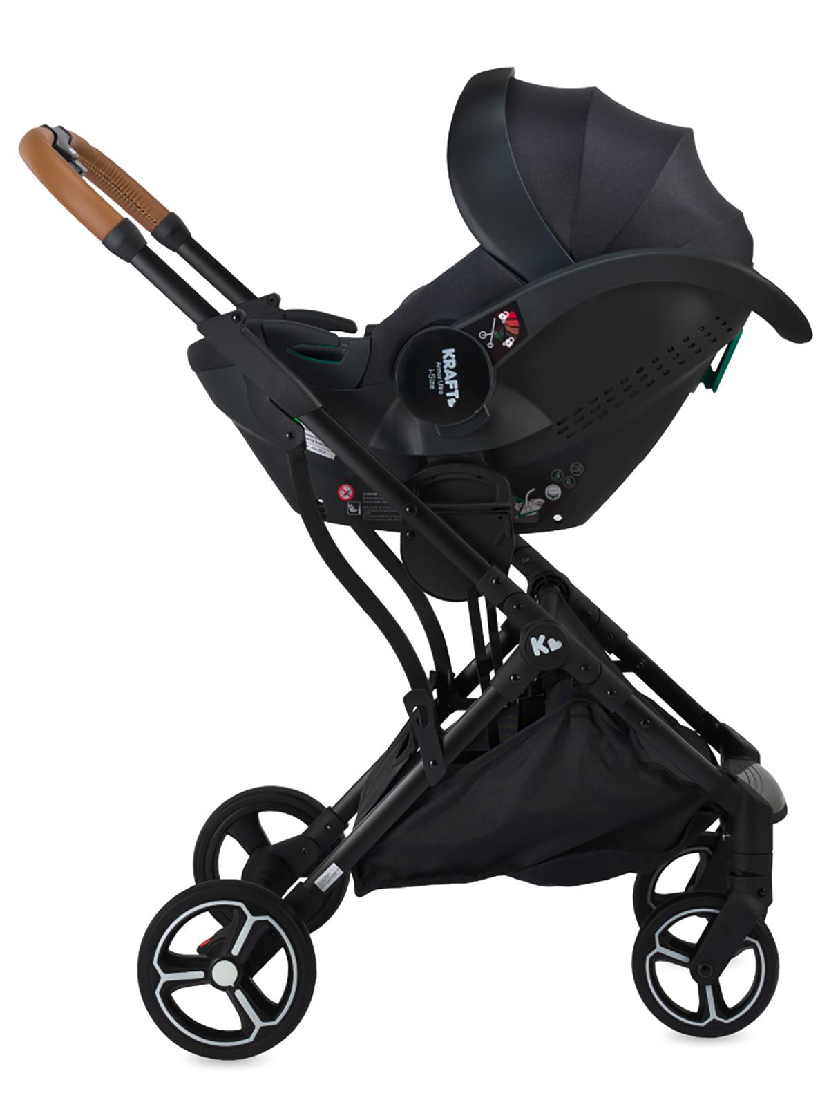 Kraft Juno Travel Sistem Bebek Arabası - Siyah
