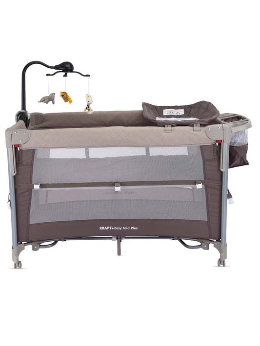 Kraft Easy Fold Plus Oyun Parkı 70x110 cm - Bej