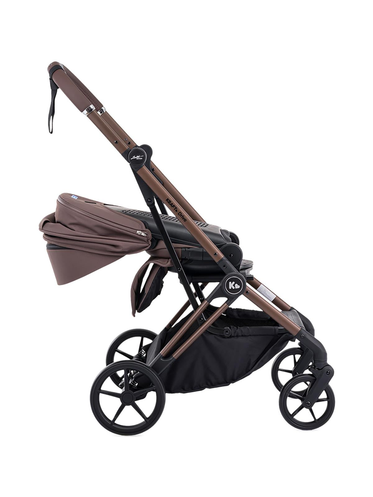 Kraft Drive Travel Sistem Bebek Arabası - Kahverengi
