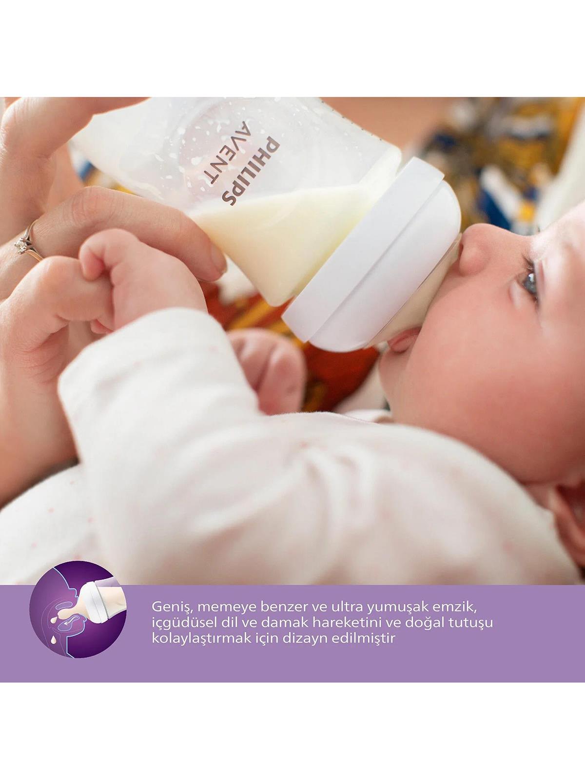 Avent Natural Response 2'li Biberon Emziği4 Numara3+ AyDoğal Tepkili Biberon Emziği