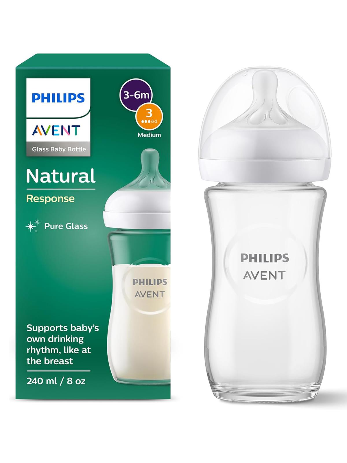 Philips Avent Natural Response Cam Biberon 240 Ml