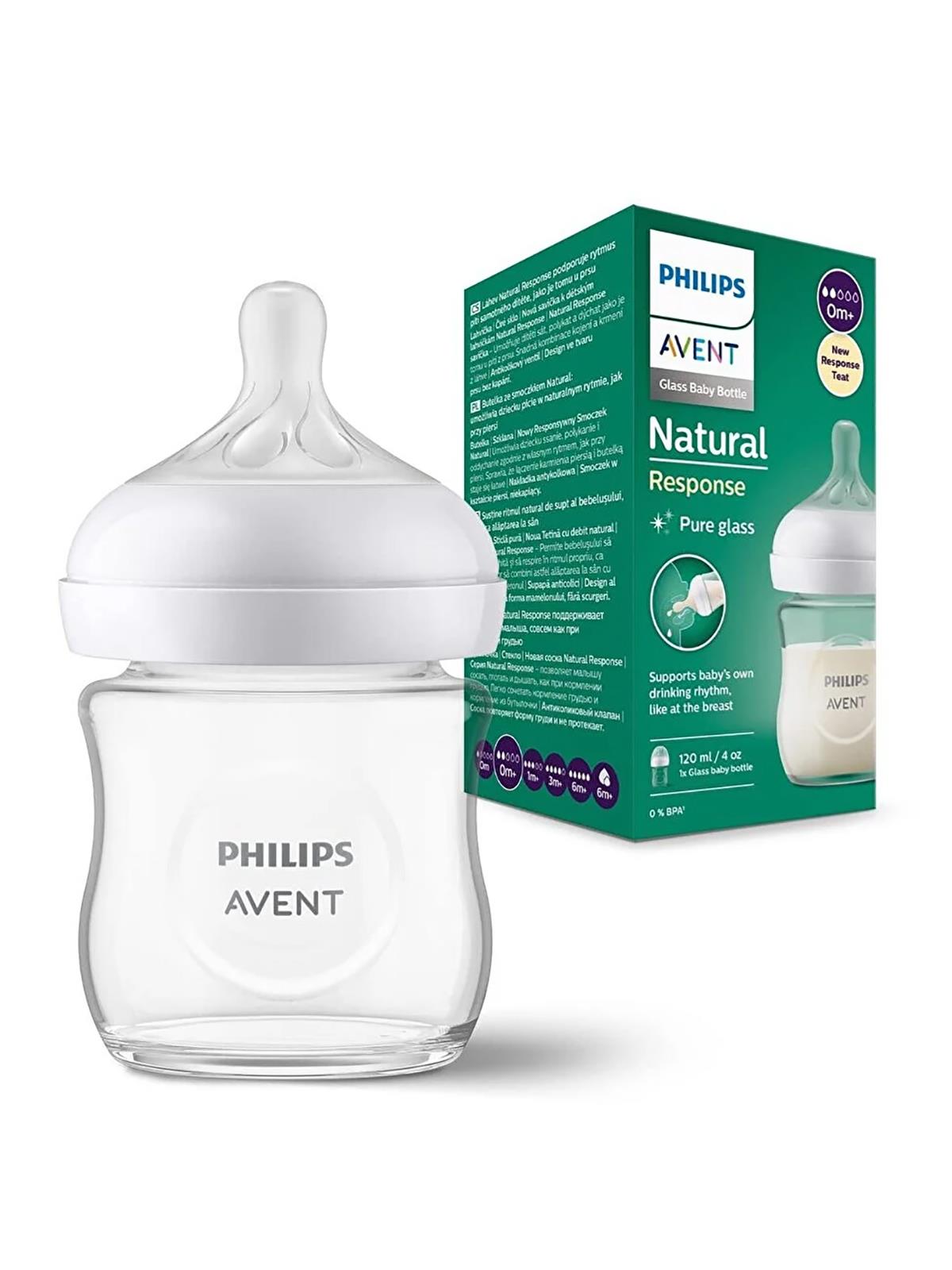 Avent Natural Response Cam Biberon120ml0+ Ay,Doğal Tepkili Biberon Emziği