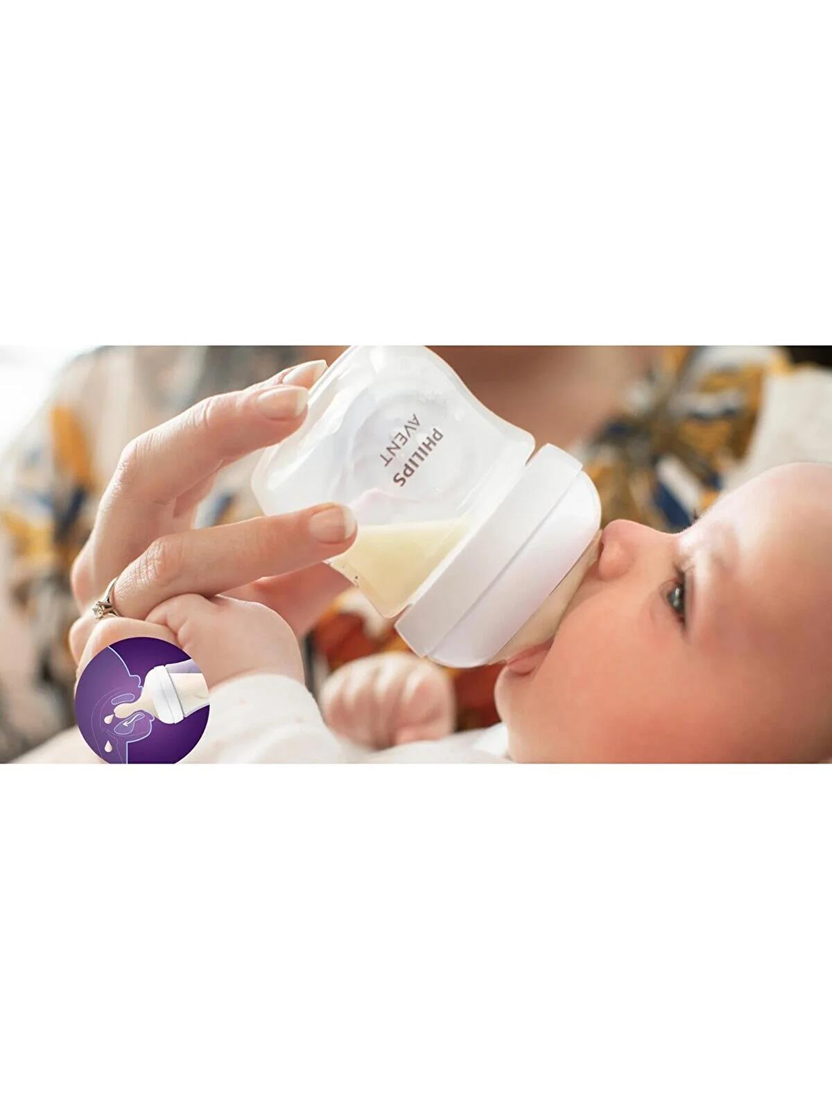 Avent Natural Response Cam Biberon120ml0+ Ay,Doğal Tepkili Biberon Emziği