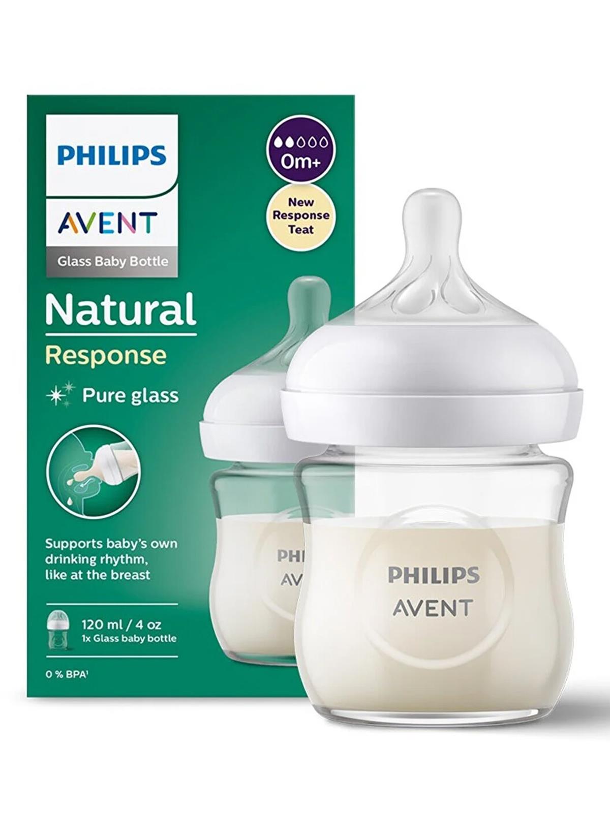 Avent Natural Response Cam Biberon120ml0+ Ay,Doğal Tepkili Biberon Emziği