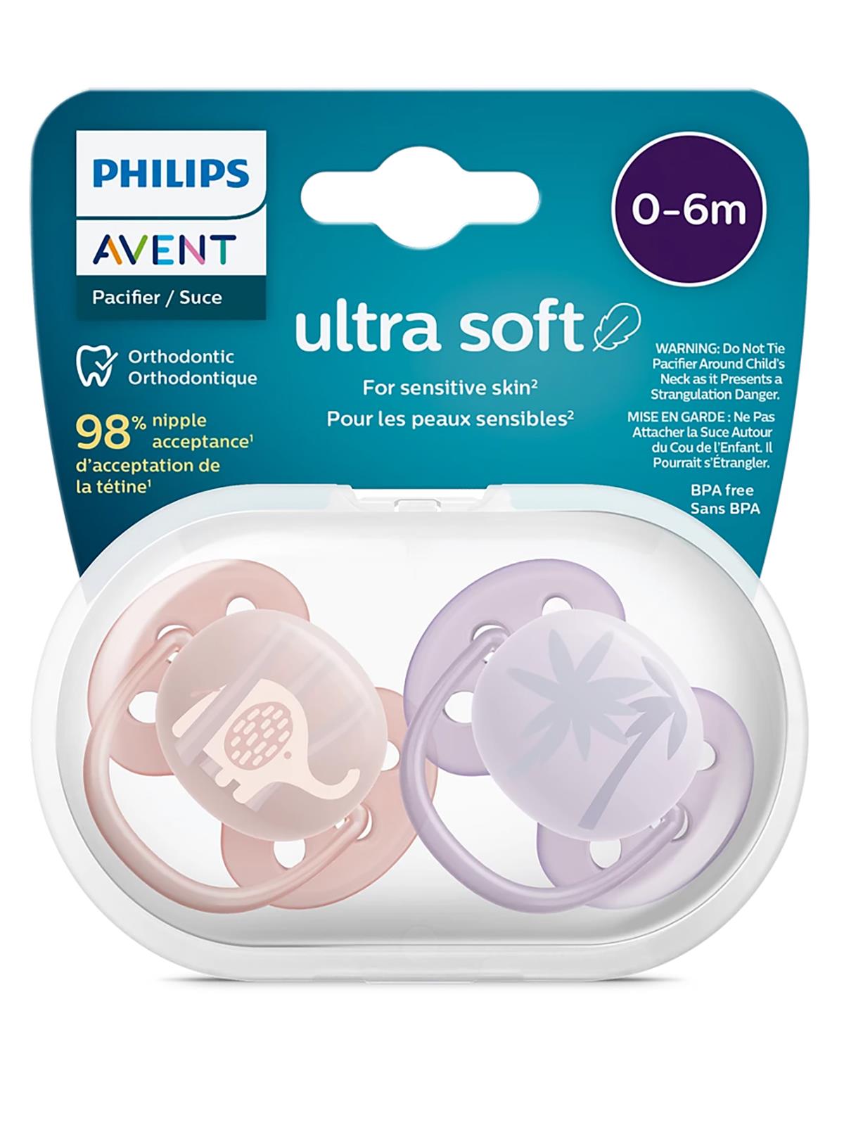 Avent Ultra Soft Emzik 0-6 Ay 2'li