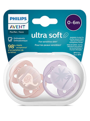 Avent Ultra Soft Emzik 0-6 Ay 2'li