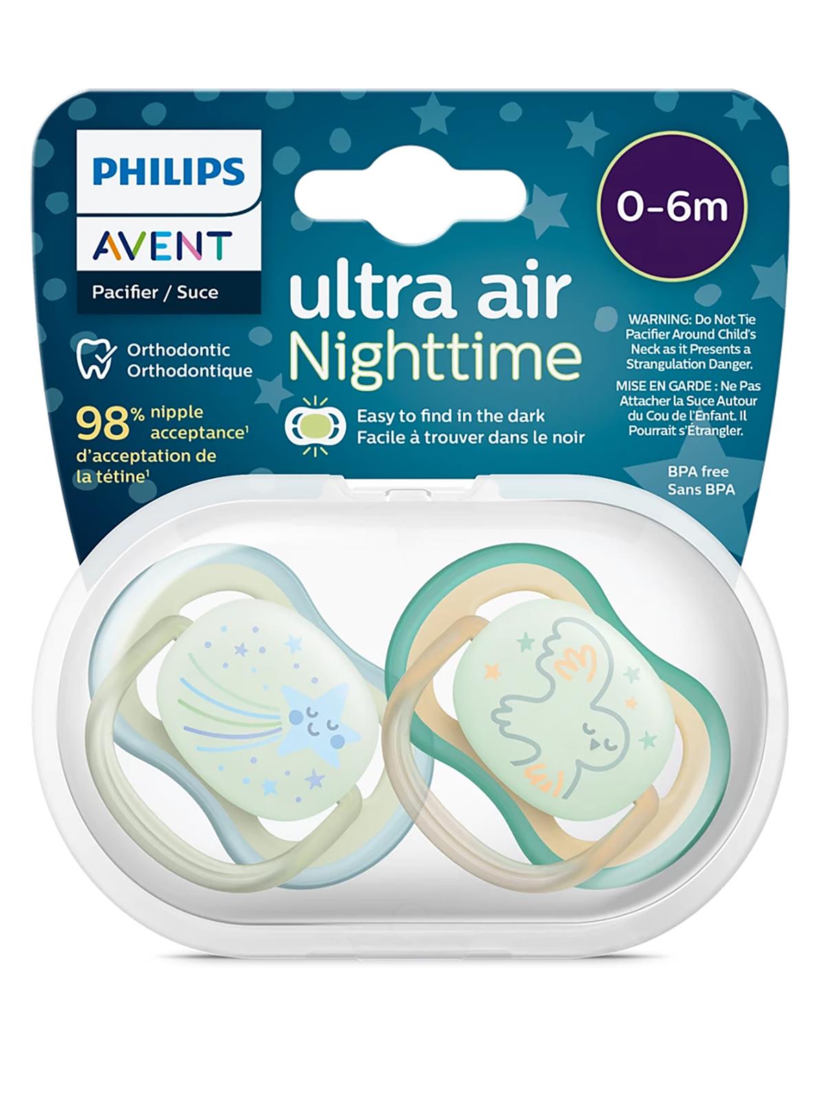 Avent Ultra Air Gece Emziği 0-6 Ay 2'li Paket