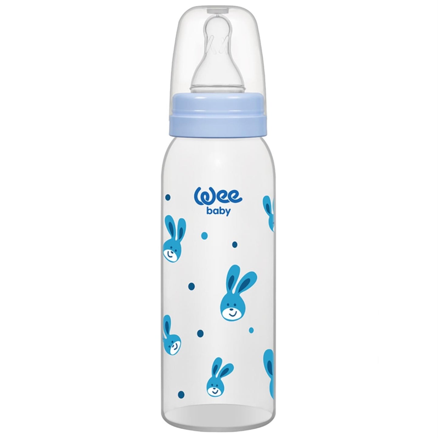 Wee Baby Klasik PP Biberon 250 ml  - Mavi