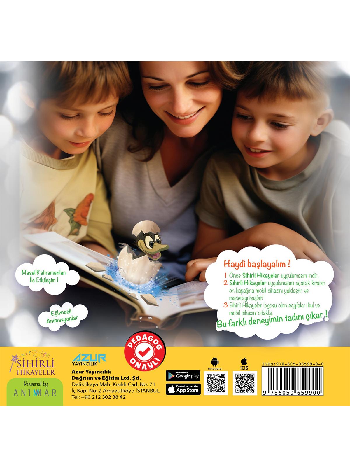 Bee Smart Canlanan Masal Kahramaları Çirkin Ördek Yavrusu