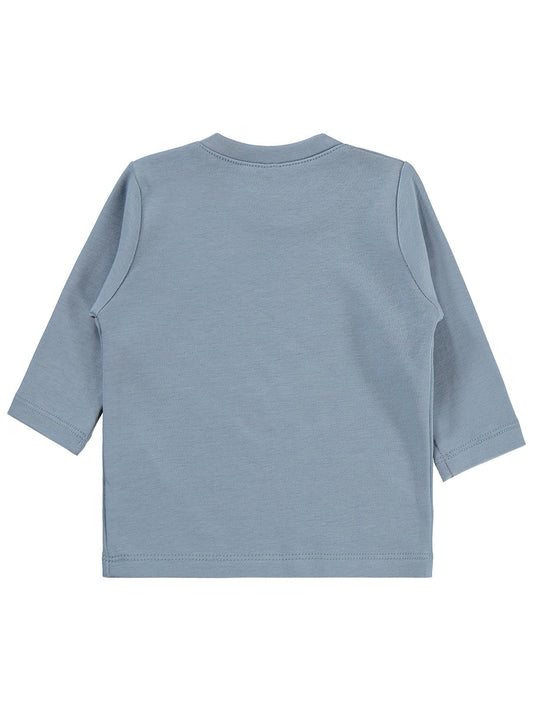Civil Baby 3-9 Ay Unisex Tek Üst - Mavi