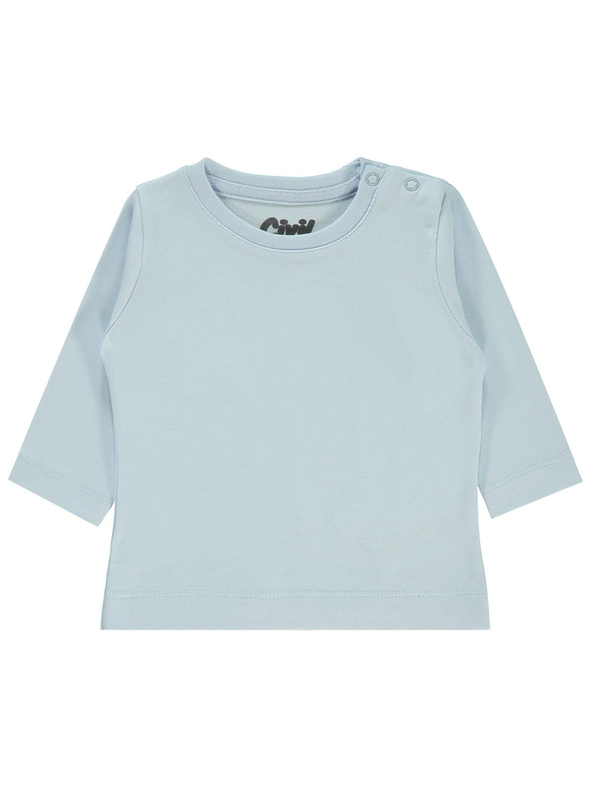 Civil Baby Bebek Penye Sweatshirt 12-24 Ay - Mavi