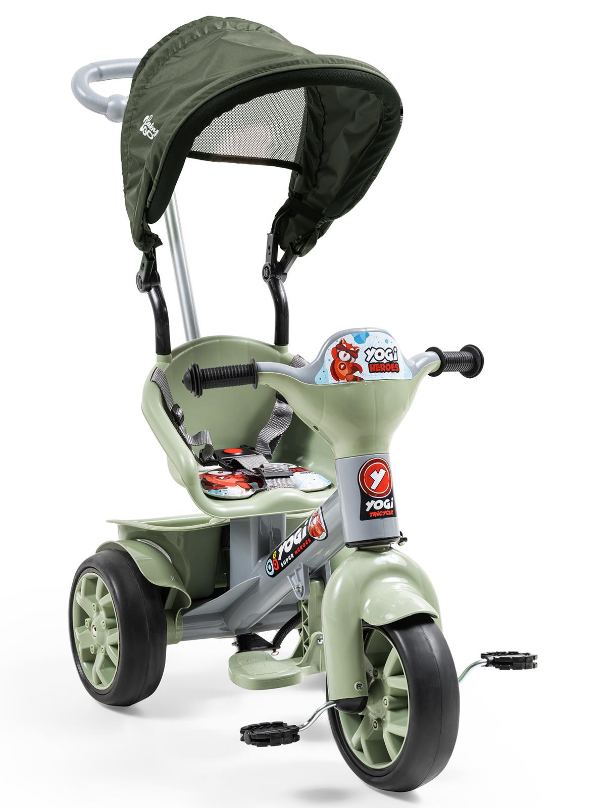 Baby2Go Yogi 3 Teker İtmeli Bisiklet - Yeşil