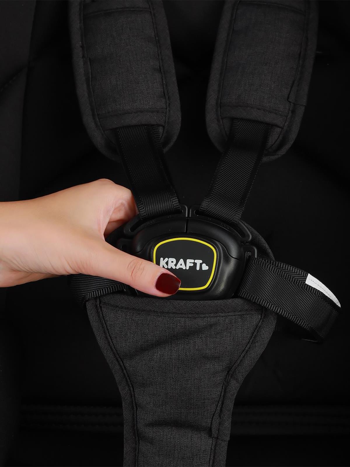 Kraft Kenya I-Size Travel Sistem Bebek Arabası - Siyah