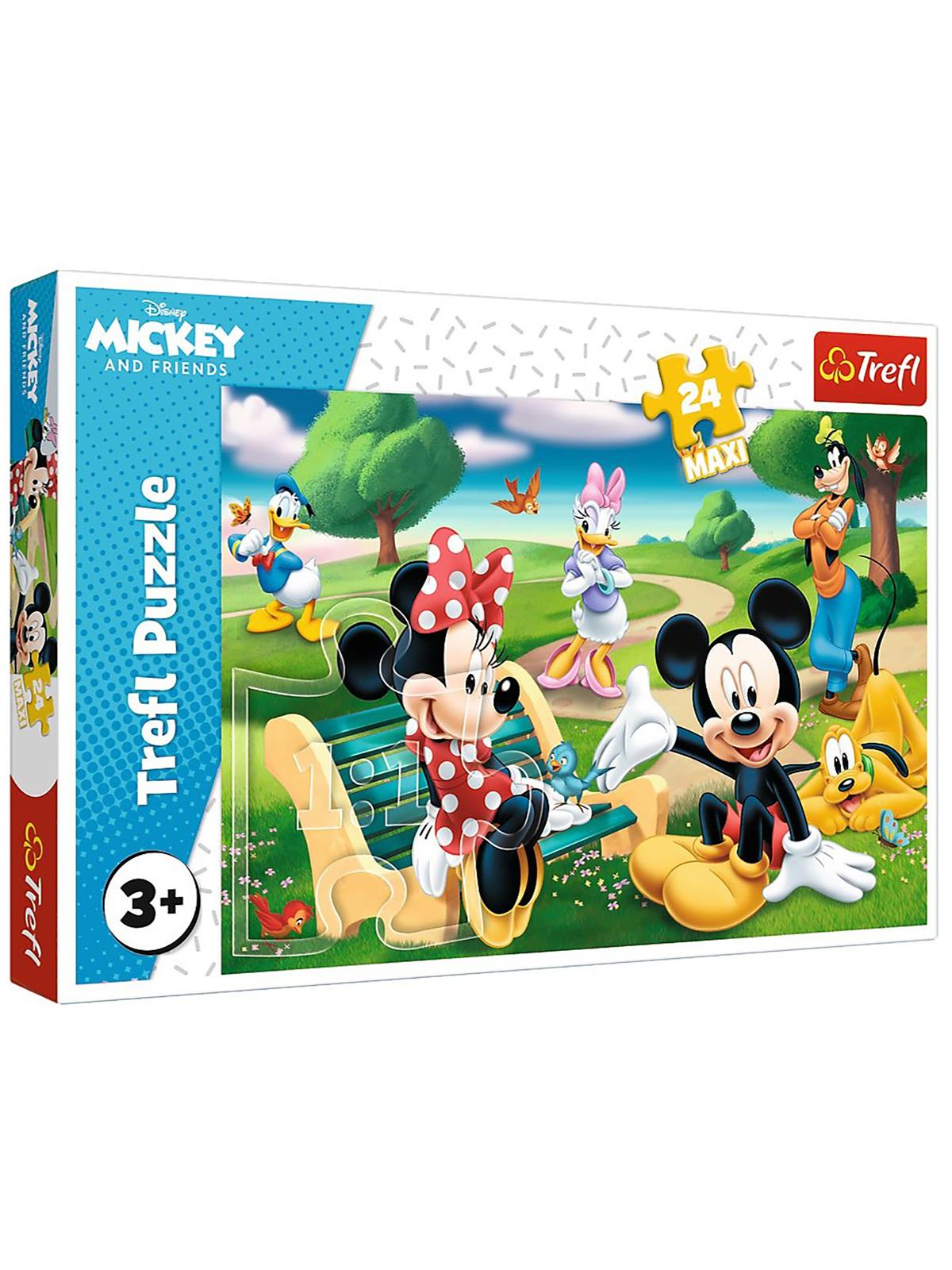 Vardem Oyuncak Trefl 24 Parça Maxi Puzzle Disney  Karakterleri (60x40cm)